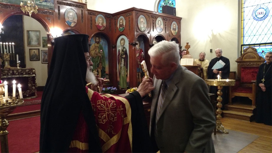 Vespers service